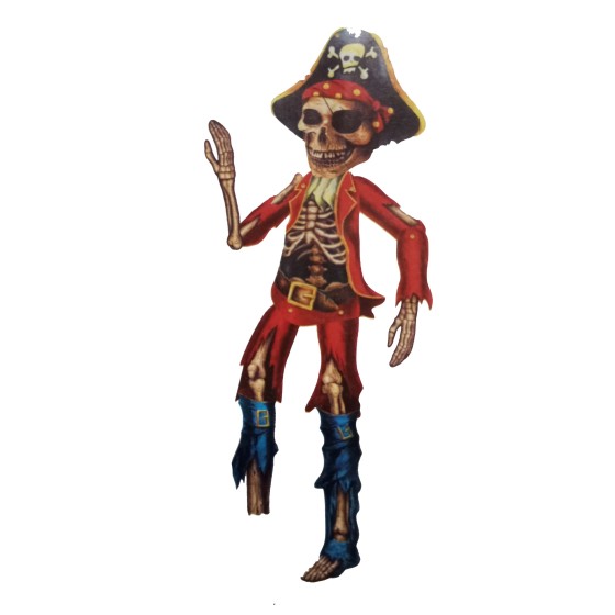 CALAVERA PIRATA COLGANTE...