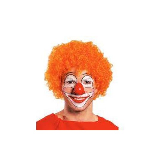 PELUCA PAYASO NARANJA