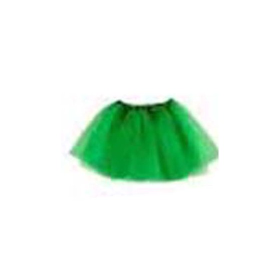 TUTU ADULTA VERDE, 40 CM.