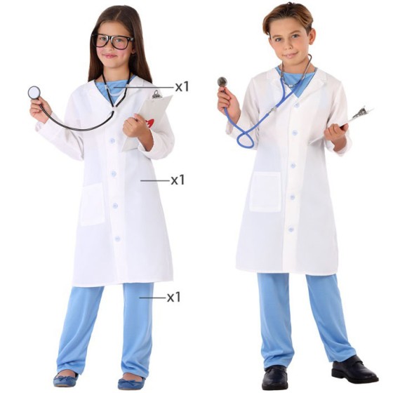 DISFRAZ DE DOCTOR UNISEX