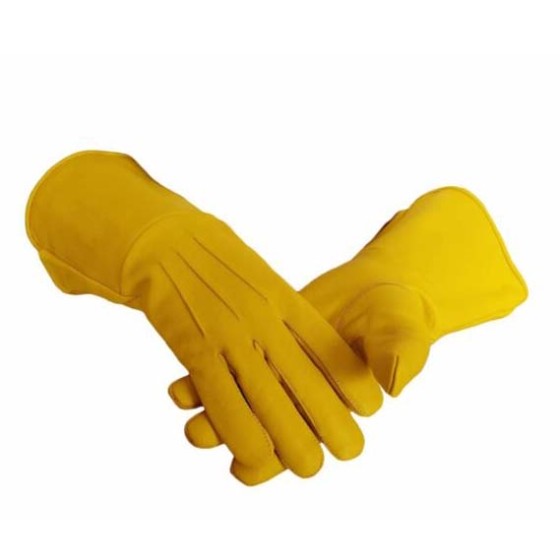 GUANTES CORTOS AMARILLOS