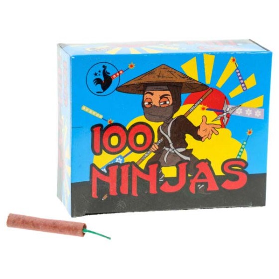 100 NINJAS (PIROTECNIA)