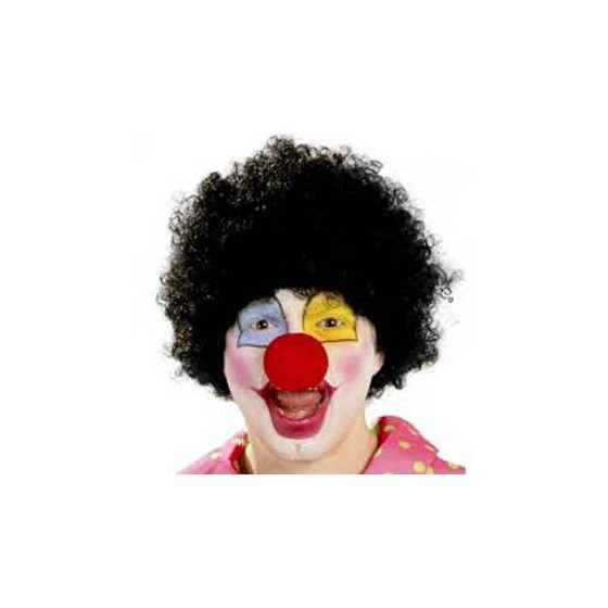 PELUCA PAYASO NEGRA